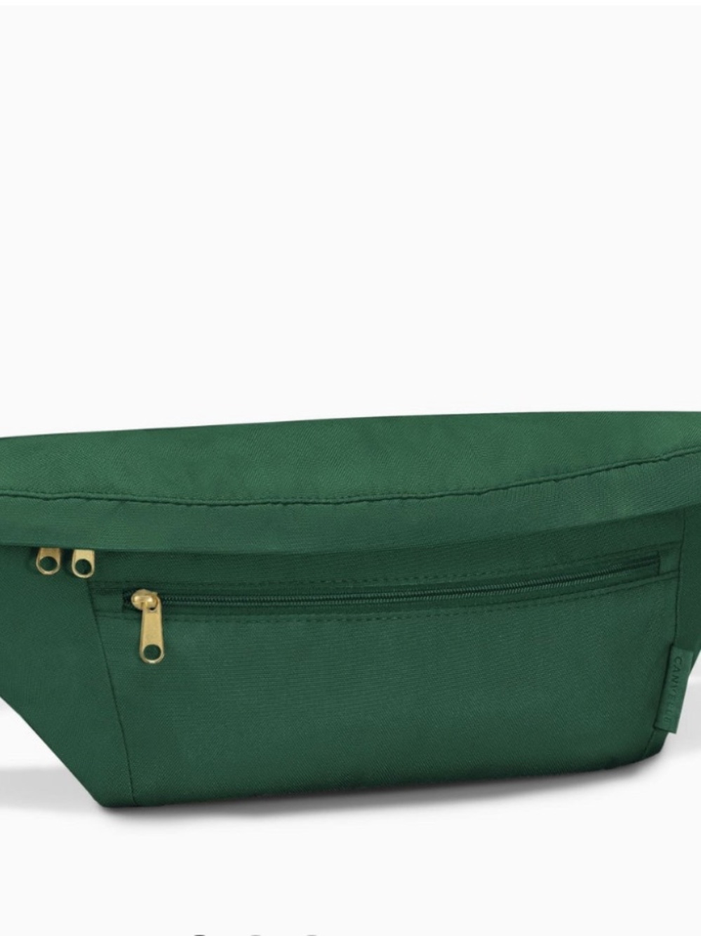 NEW Canvelle Women's Hunter Green Crossbody Fanny Pack